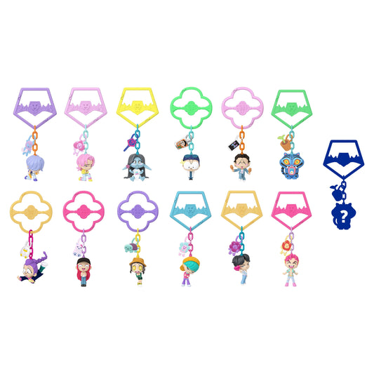 KPop Demon Hunters Micro Figure Bag Clip Charm - Blind Bag (styles vary, one supplied at random)