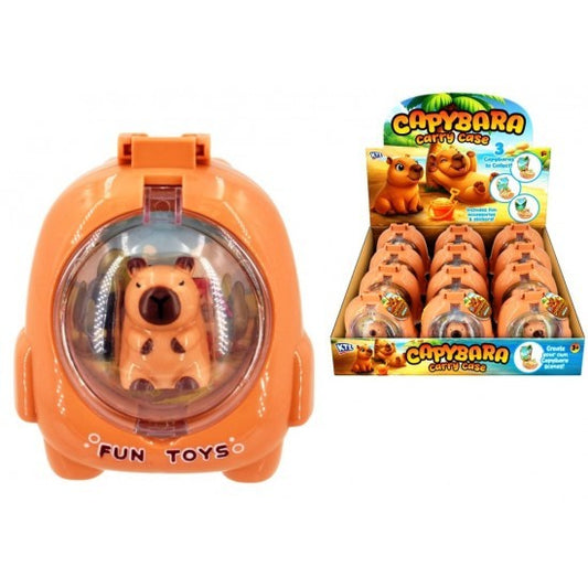 Capybara Carry Case Backpack Playset