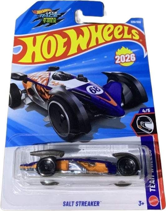 Hot Wheels Salt Streaker - Blue (226/250) - on its card