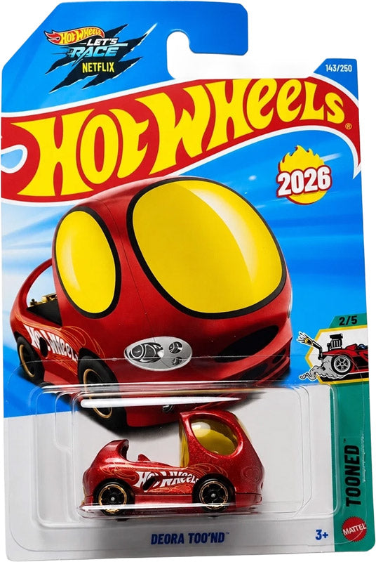 Hot Wheels Deora Too'nd - Red (143/250) - on its card