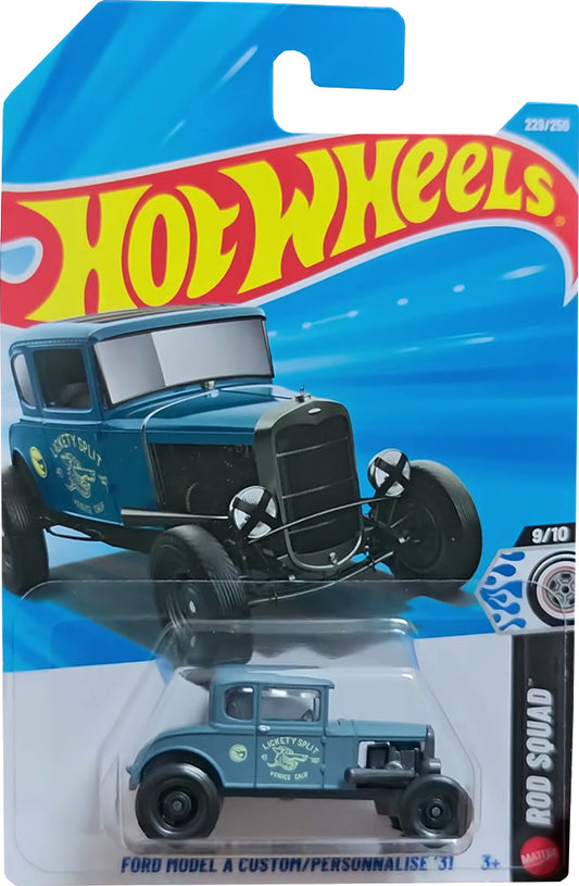 Hot Wheels Ford Model A Custom '31 - Treasure Hunt (229/250) - on its card